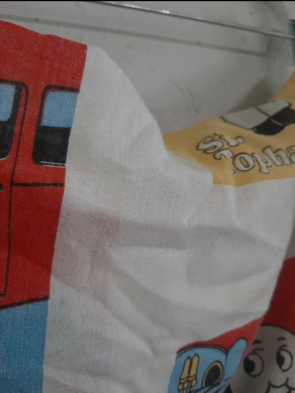 Vintage 1992 Thomas the train Boys twin bed set British locomotive sir 3 pc